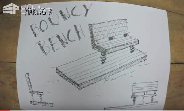 Diy Video Tutorial: Crazy Wooden Bouncy Bench DIY Pallet Video Tutorials Pallet Benches, Pallet Chairs & Stools Diy Video Tutorial: Crazy Wooden Bouncy Bench DIY Pallet Video Tutorials Pallet Benches, Pallet Chairs & Stools