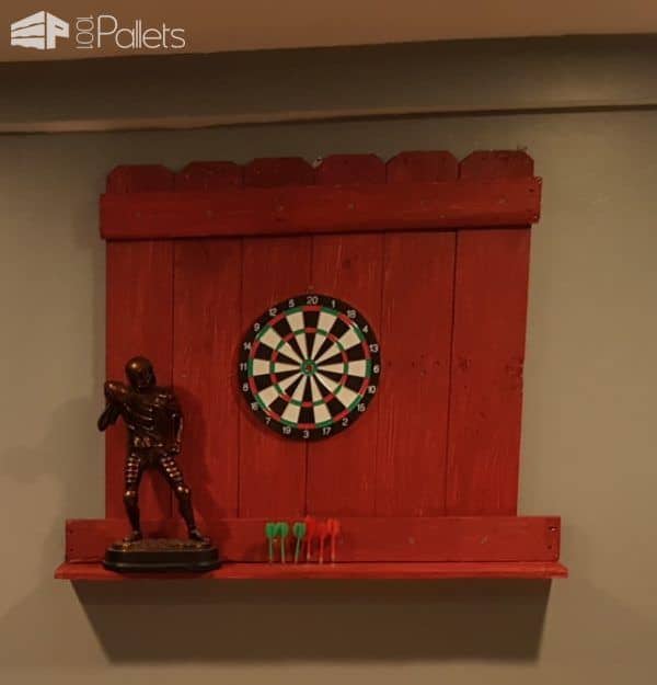 Pallet Dartboard Surround Protects Walls Other Pallet Projects Pallet Dartboard Surround Protects Walls Other Pallet Projects