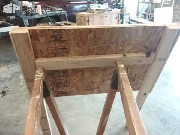 Twin Size Pallet Wood Headboard Pallet Beds, Pallet Headboards & Frames Twin Size Pallet Wood Headboard Pallet Beds, Pallet Headboards & Frames