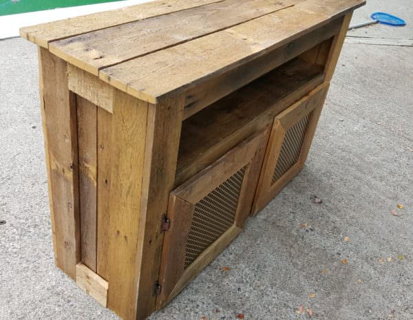 Cross-hole Perforated Metal Pallet Tv Stand Pallet TV Stands & Racks Cross-hole Perforated Metal Pallet Tv Stand Pallet TV Stands & Racks