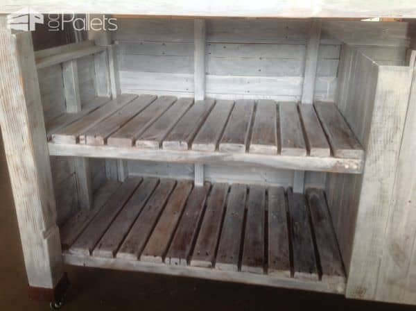 Metal-topped Rolling Pallet Kitchen Island Pallet Desks & Pallet Tables Pallet Projects Metal-topped Rolling Pallet Kitchen Island Pallet Desks & Pallet Tables Pallet Projects