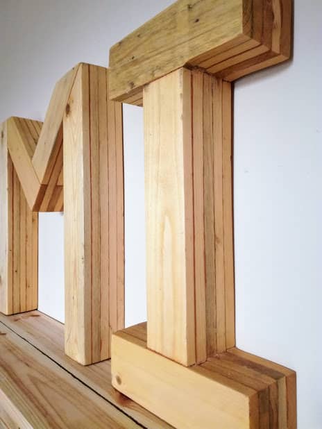 Large Pallet Letters Wall Art Pallet Wall Decor & Pallet Painting Large Pallet Letters Wall Art Pallet Wall Decor & Pallet Painting