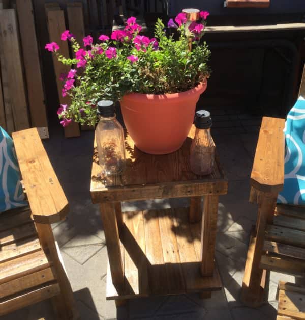 Fantastic Pallet Adirondack Chairs Patio Set Pallet Benches, Pallet Chairs & Stools Fantastic Pallet Adirondack Chairs Patio Set Pallet Benches, Pallet Chairs & Stools