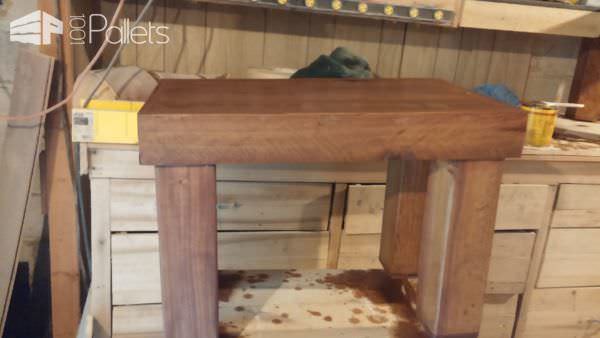 Pallet Table Set: Beautiful Coffee/End Table Trio! Pallet Coffee Tables Pallet Table Set: Beautiful Coffee/End Table Trio! Pallet Coffee Tables