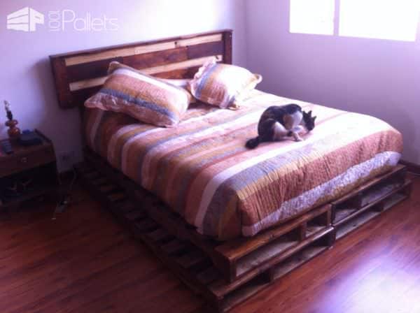 Pedestal Perfect Pallet Wood Bed/Headboard Pallet Beds, Pallet Headboards & Frames Pedestal Perfect Pallet Wood Bed/Headboard Pallet Beds, Pallet Headboards & Frames