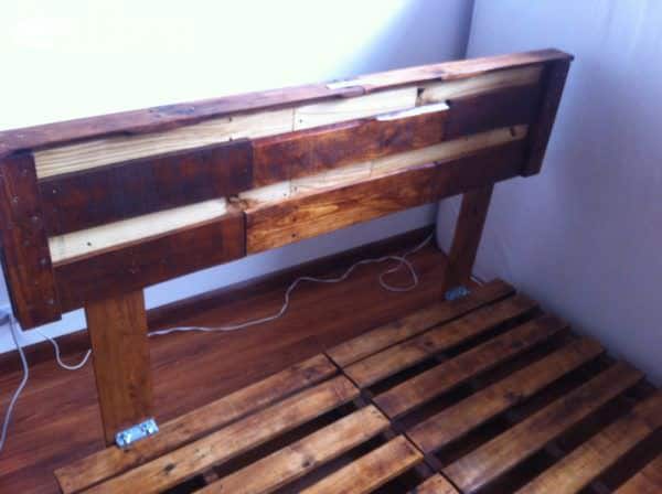 Pedestal Perfect Pallet Wood Bed/Headboard Pallet Beds, Pallet Headboards & Frames Pedestal Perfect Pallet Wood Bed/Headboard Pallet Beds, Pallet Headboards & Frames