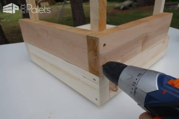 Petite Pallet Planter Is Perfect For Small Spaces Pallet Planters & Compost Bins Petite Pallet Planter Is Perfect For Small Spaces Pallet Planters & Compost Bins