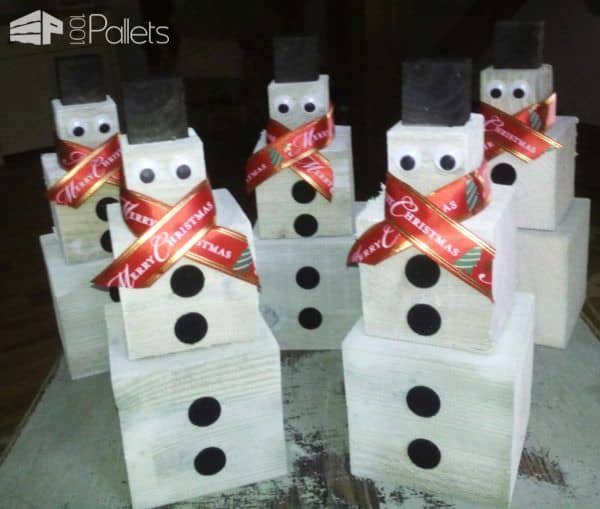 5 Easy Pallet Snowman Ideas For Your Holidays! Pallet Home Accessories 5 Easy Pallet Snowman Ideas For Your Holidays! Pallet Home Accessories