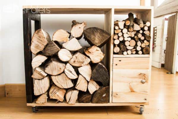Pallet Firewood Storage Cabinet DIY Pallet Video Tutorials Pallet Cabinets & Wardrobes Pallet Firewood Storage Cabinet DIY Pallet Video Tutorials Pallet Cabinets & Wardrobes