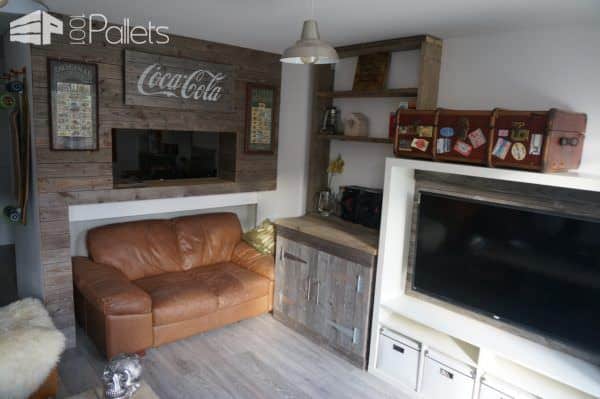 Reclaimed Pallet Wood Cabinet Pallet Cabinets & Wardrobes Reclaimed Pallet Wood Cabinet Pallet Cabinets & Wardrobes