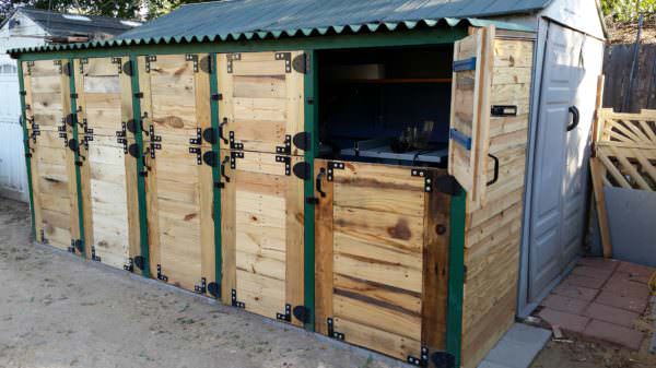 Pallet Barn Shed English Tutorials Garden Pallet Barn Shed English Tutorials Garden