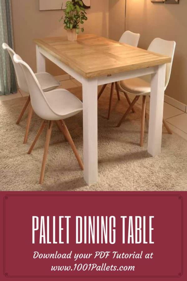 Pallet Dining Table English Tutorials Furniture Pallet Dining Table English Tutorials Furniture