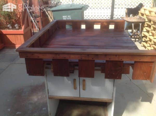 Raised Pallet Dog Bed Keeps Sadie Comfy Animal Pallet Houses & Pallet Supplies Raised Pallet Dog Bed Keeps Sadie Comfy Animal Pallet Houses & Pallet Supplies