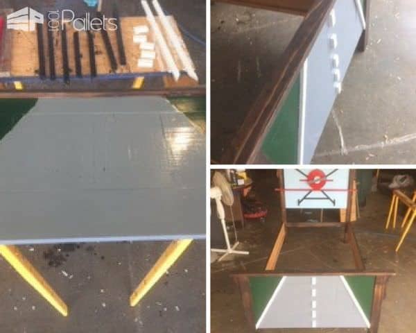 Airplane-themed Pallet Kids Bed Transformation Pallet Beds, Pallet Headboards & Frames Airplane-themed Pallet Kids Bed Transformation Pallet Beds, Pallet Headboards & Frames