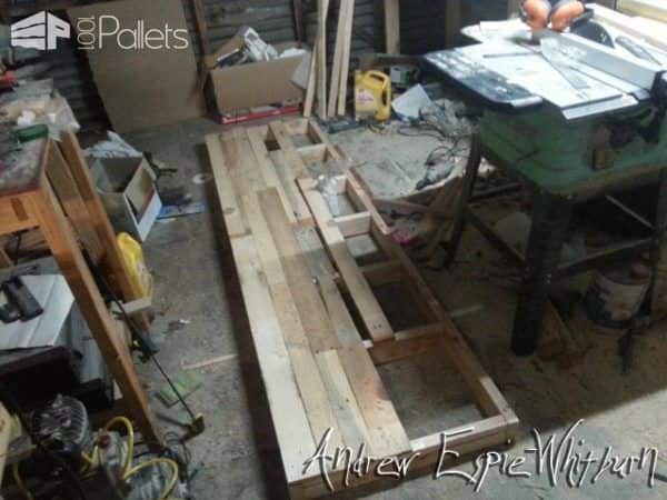 Pallet Computer Desk With Diagram Pallet Desks & Pallet Tables Pallet Computer Desk With Diagram Pallet Desks & Pallet Tables