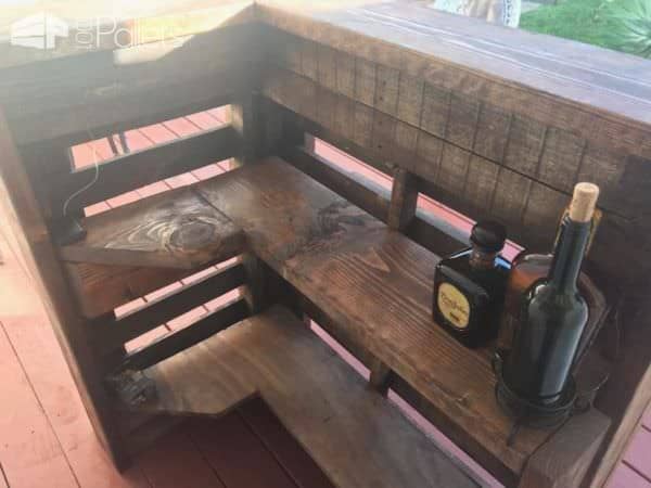 L-shaped Pallet Bar Uses Small Areas Perfectly! Pallet Bars L-shaped Pallet Bar Uses Small Areas Perfectly! Pallet Bars