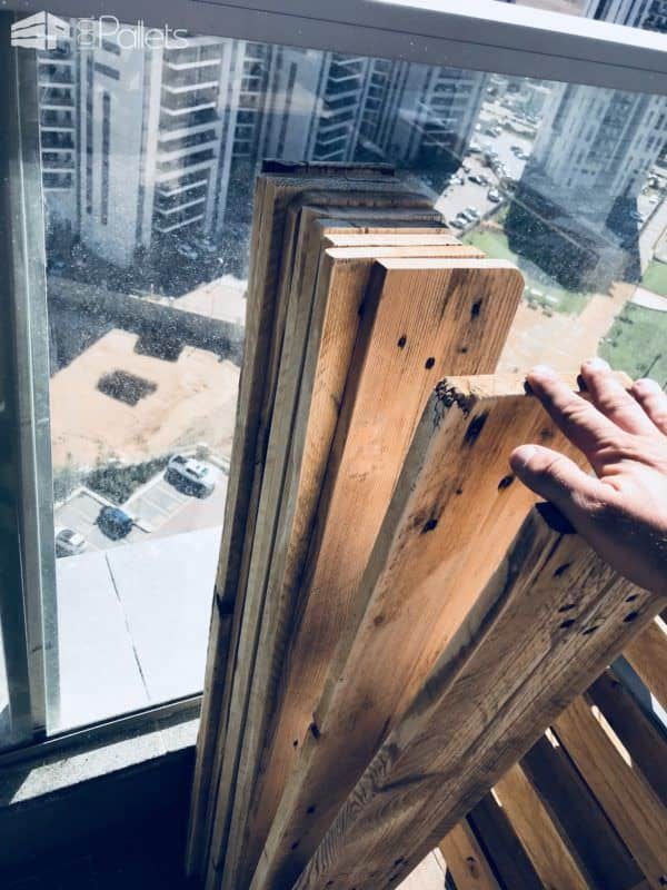 Pallet Closet Shelving Adds Flexible Storage! Pallet Shelves & Pallet Coat Hangers Pallet Closet Shelving Adds Flexible Storage! Pallet Shelves & Pallet Coat Hangers