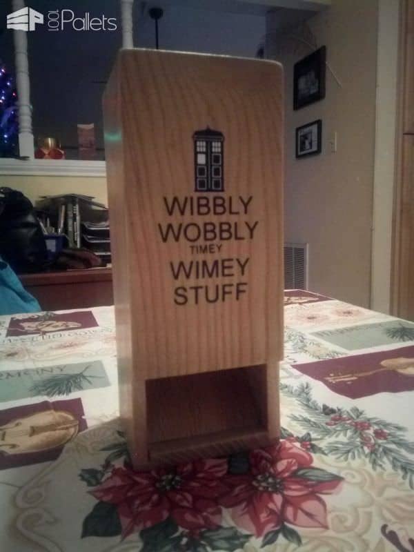 Brilliant Dr. Who Themed Pallet Dice Tower Fun Pallet Crafts for Kids Other Pallet Projects Brilliant Dr. Who Themed Pallet Dice Tower Fun Pallet Crafts for Kids Other Pallet Projects
