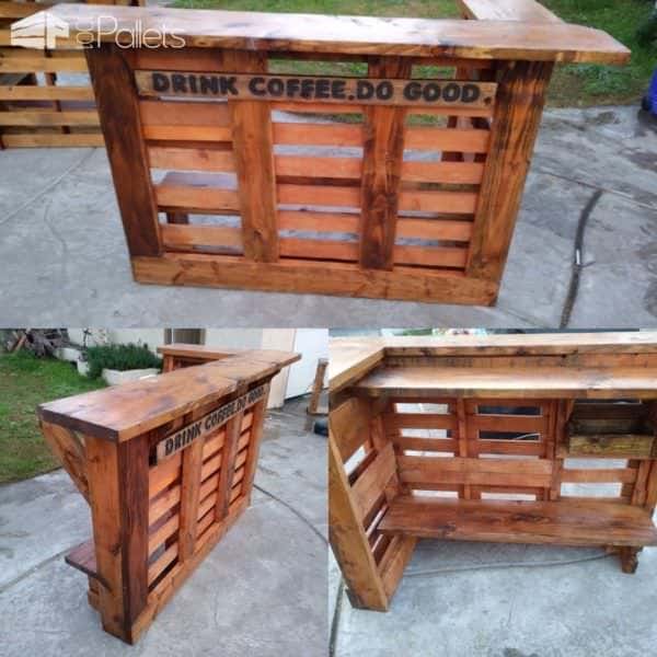 Do Good: Build This Pallet Coffee Bar Pallet Bars Do Good: Build This Pallet Coffee Bar Pallet Bars