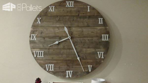 Make This Budget-friendly 40″ Pallet Farmhouse Clock Pallet Clocks Make This Budget-friendly 40″ Pallet Farmhouse Clock Pallet Clocks