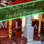 Unbelievable Pallet Wood Stocking Hangers Pallet Home Accessories Unbelievable Pallet Wood Stocking Hangers Pallet Home Accessories