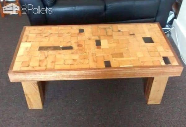 Upcycled Timber End-grain Coffee Table Pallet Coffee Tables Upcycled Timber End-grain Coffee Table Pallet Coffee Tables