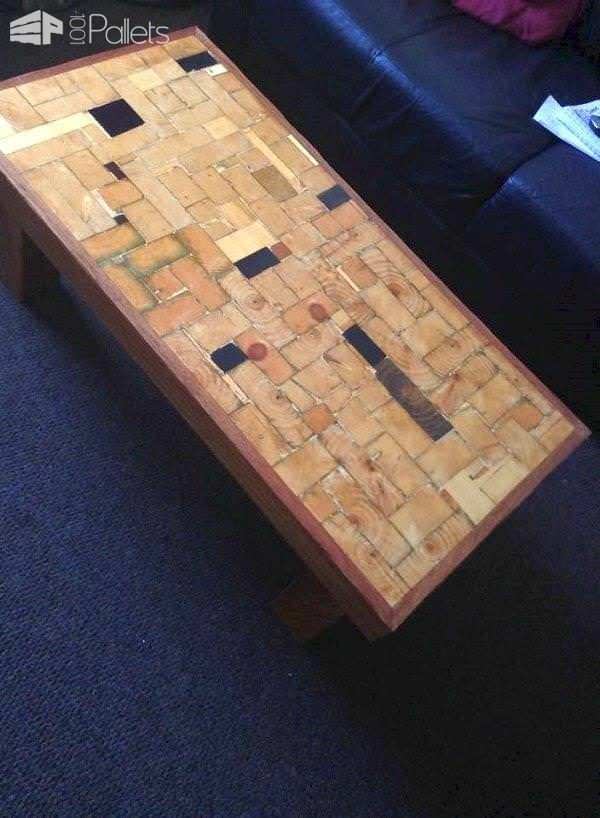 Upcycled Timber End-grain Coffee Table Pallet Coffee Tables Upcycled Timber End-grain Coffee Table Pallet Coffee Tables