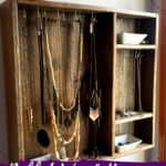 Wall Mounted Pallet Wood Jewelry Box Pallet Boxes & Chests Wall Mounted Pallet Wood Jewelry Box Pallet Boxes & Chests