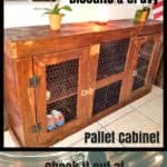 Biscuits and Gravy Pallet Cabinet? You Have To See! Pallet Cabinets & Wardrobes Biscuits and Gravy Pallet Cabinet? You Have To See! Pallet Cabinets & Wardrobes