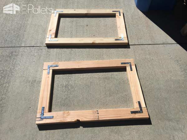 Tin-topped Pallet Kindling Box Pallet Boxes & Chests Tin-topped Pallet Kindling Box Pallet Boxes & Chests