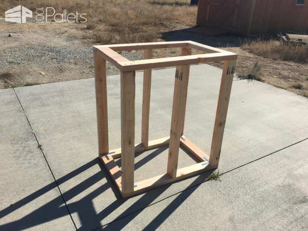 Tin-topped Pallet Kindling Box Pallet Boxes & Chests Tin-topped Pallet Kindling Box Pallet Boxes & Chests
