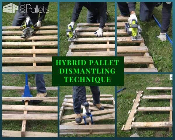 Dismantle Wood Pallets Fast Using This Hybrid Technique DIY Pallet Video Tutorials Dismantle Wood Pallets Fast Using This Hybrid Technique DIY Pallet Video Tutorials
