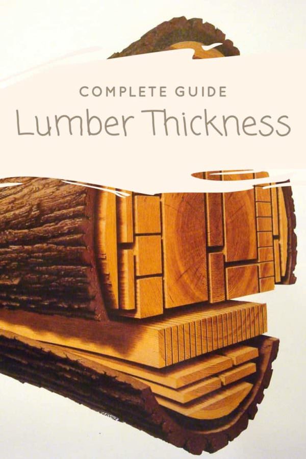 Lumber Thickness Complete Guide English Tutorials Woodworking Lumber Thickness Complete Guide English Tutorials Woodworking