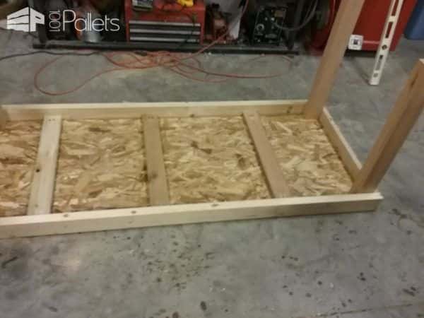 Multi-colored Pallet Dining Room Table Pallet Desks & Pallet Tables Multi-colored Pallet Dining Room Table Pallet Desks & Pallet Tables