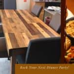 Multi-colored Pallet Dining Room Table Pallet Desks & Pallet Tables Multi-colored Pallet Dining Room Table Pallet Desks & Pallet Tables