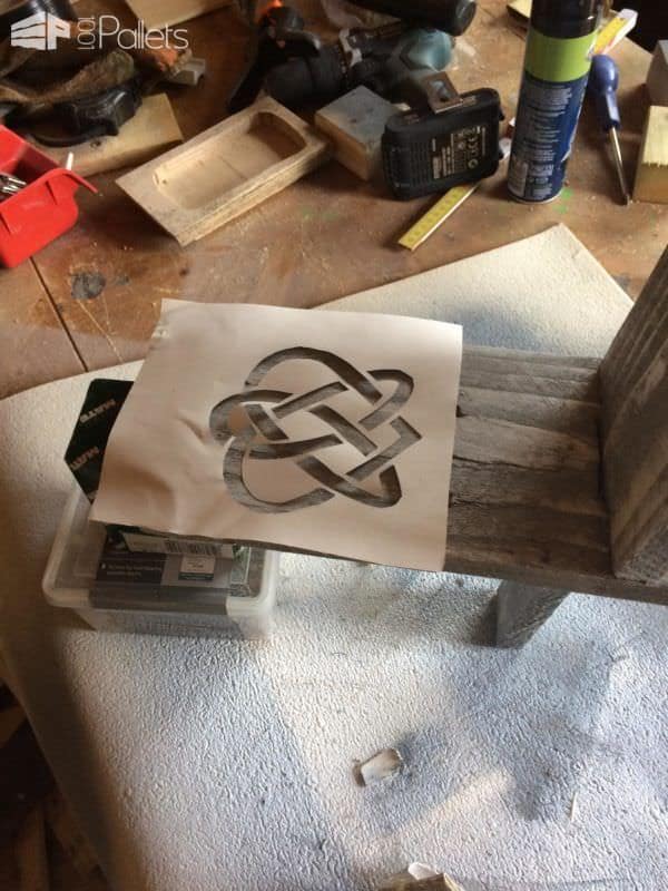 Pallet Tablet Bookstand: Inspired By Viking Chair! Pallet Home Accessories Pallet Tablet Bookstand: Inspired By Viking Chair! Pallet Home Accessories