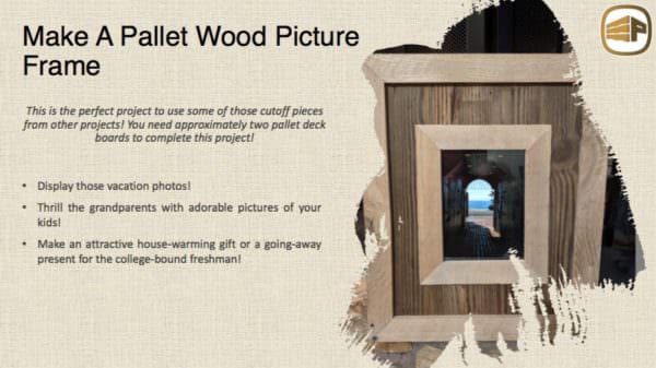 Pallet Wood Picture Frame English Tutorials Home décor Pallet Wood Picture Frame English Tutorials Home décor