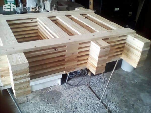Stack ’em Up: Pallet Strips Tv Stand & Coffee Table Pallet Coffee Tables Pallet TV Stands & Racks Stack ’em Up: Pallet Strips Tv Stand & Coffee Table Pallet Coffee Tables Pallet TV Stands & Racks
