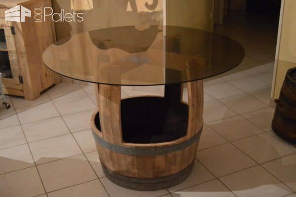 Upcycled Wine Barrel Furniture Pallet Coffee Tables Upcycled Wine Barrel Furniture Pallet Coffee Tables