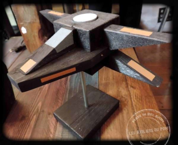 Use The Pallet Force: Sci-fi Pallet Candle Holders Pallet Candle Holders Use The Pallet Force: Sci-fi Pallet Candle Holders Pallet Candle Holders
