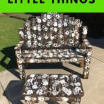 Enjoy the Little Things Pallet Bench Set Pallet Benches, Pallet Chairs & Stools Enjoy the Little Things Pallet Bench Set Pallet Benches, Pallet Chairs & Stools