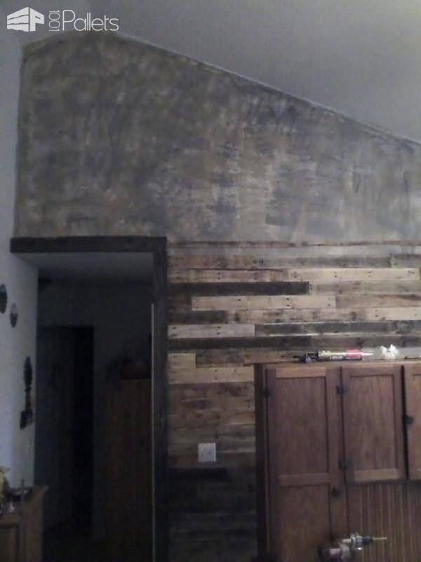 Outstanding Vaulted Ceiling Pallet Wall Pallet Walls & Pallet Doors Outstanding Vaulted Ceiling Pallet Wall Pallet Walls & Pallet Doors