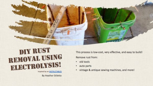 Remove Rust Using Electrolysis: Complete Guide English Tutorials Remove Rust Using Electrolysis: Complete Guide English Tutorials