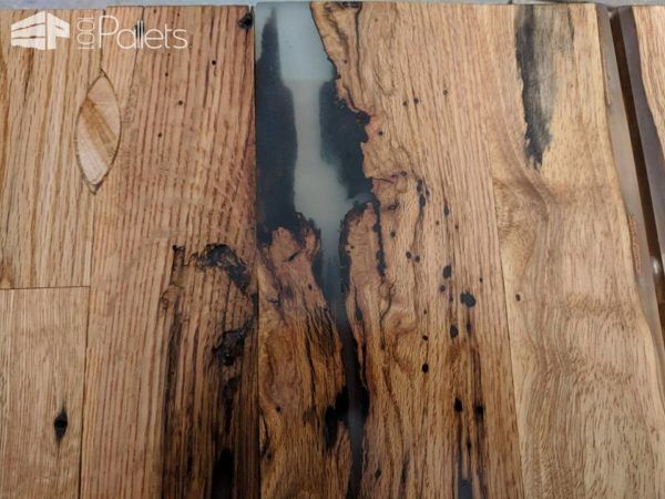 Wormhole Pallet Bar With Zebra Butcher Block Top! Pallet Bars Wormhole Pallet Bar With Zebra Butcher Block Top! Pallet Bars