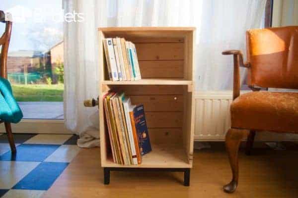 Create Mini Libraries: Little Pallet Bookcase Town Project Pallet Bookcases & Bookshelves Create Mini Libraries: Little Pallet Bookcase Town Project Pallet Bookcases & Bookshelves