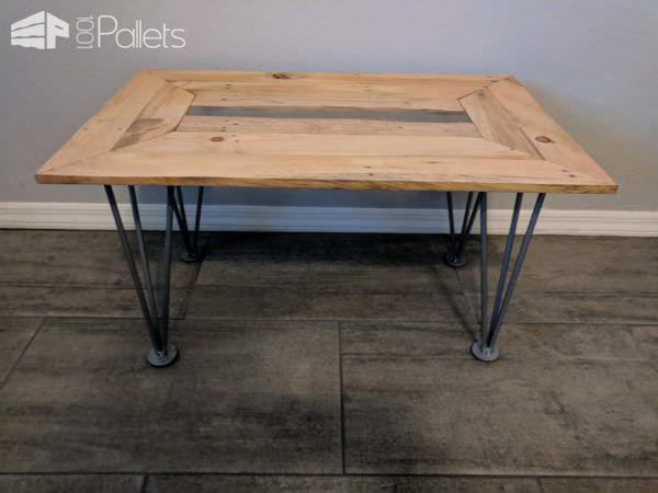 Mid-century Live-edge Pallet Coffee Table Pallet Coffee Tables Mid-century Live-edge Pallet Coffee Table Pallet Coffee Tables