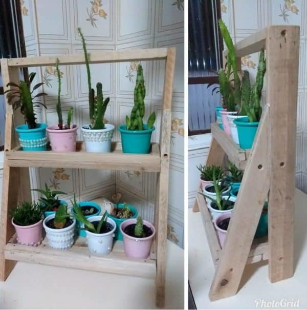 Pallet Wood Indoor Garden Plant Stand Pallet Home Décor Ideas Pallet Planters & Compost Bins Pallet Wood Indoor Garden Plant Stand Pallet Home Décor Ideas Pallet Planters & Compost Bins