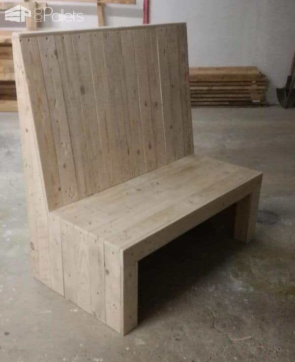 Sophisticated Pallet Bench Set Adds Beauty To Your Patio Pallet Benches, Pallet Chairs & Stools Sophisticated Pallet Bench Set Adds Beauty To Your Patio Pallet Benches, Pallet Chairs & Stools