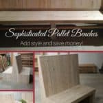 Sophisticated Pallet Bench Set Adds Beauty To Your Patio Pallet Benches, Pallet Chairs & Stools Sophisticated Pallet Bench Set Adds Beauty To Your Patio Pallet Benches, Pallet Chairs & Stools