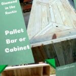 Decorative Pallet Bar or Counter Pallet Bars Pallet Cabinets & Wardrobes Decorative Pallet Bar or Counter Pallet Bars Pallet Cabinets & Wardrobes